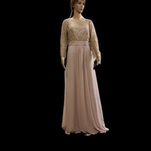 Decode 1.8 Women's Beaded Top with Chiffon Skirt size 10